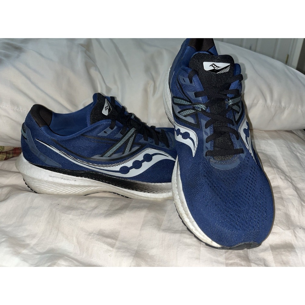 Saucony TRIUMPH 20 Running sneaker TWILIGHT/BLACK BLUE men's 11.5 W